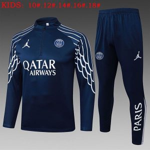 psg treningsdress barn glidelas bla (2) 2025-2026