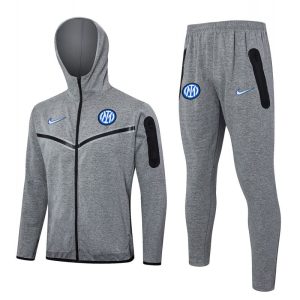 jakke inter milan hettegenser gra 2024-2025