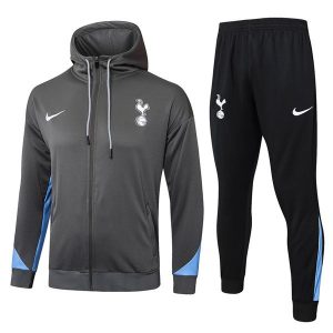 jakke tottenham hotspur hettegenser gra bla 2024-2025