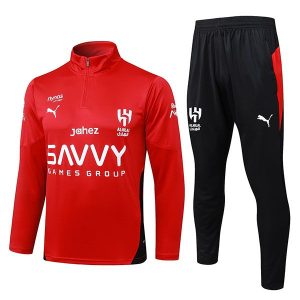 treningsdress al hilal glidelas rod 2025-2026