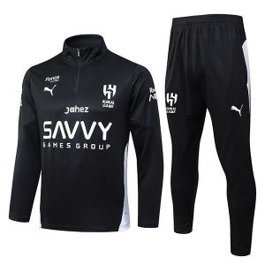 treningsdress al hilal glidelas svart 2025-2026