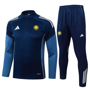 treningsdress al nassr glidelas mork bla lys bla 2025-2026