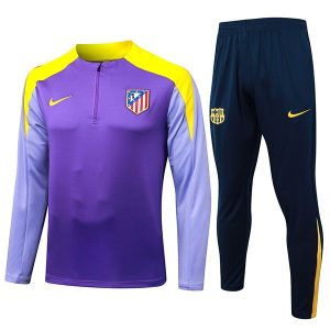 treningsdress atletico madrid glidelas lilla gul 2025-2026