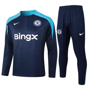 treningsdress chelsea glidelas mork bla lys bla (2) 2024-2025