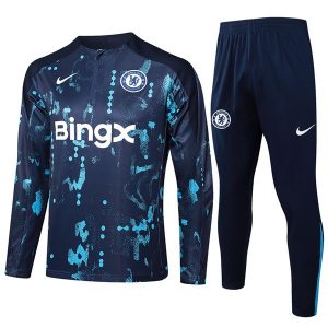 treningsdress chelsea glidelas kamuflasje bla 2024-2025