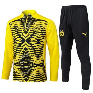 treningsdress dortmund glidelas gul svart (2) 2024-2025