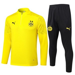 treningsdress dortmund glidelas gul svart 2024-2025