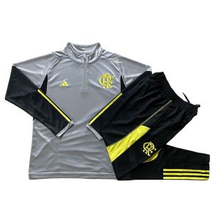 treningsdress flamengo glidelas gra svart gul 2024-2025