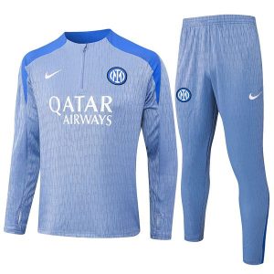 treningsdress inter milan glidelas lys bla 2024-2025