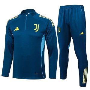 treningsdress juventus glidelas mork bla gul 2025-2026