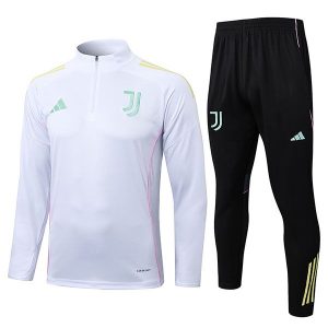 treningsdress juventus glidelas hvit lys gronn gul 2025-2026