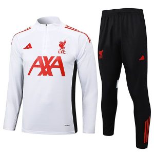 treningsdress liverpool glidelas hvit rod 2025-2026