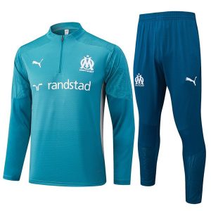 treningsdress marseille glidelas lys bla 2024-2025