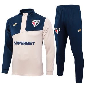 treningsdress sao paulo glidelas brun mork bla (1) 2024-2025