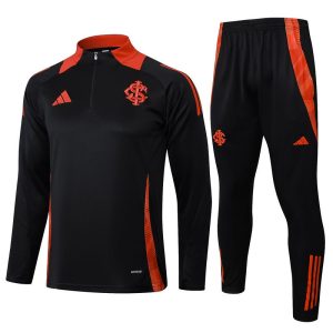 treningsdress sport club internacional glidelas svart rod 2024-2025