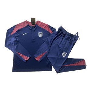 treningsdress england glidelas mork bla brun 2024-2025