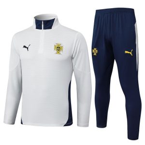 treningsdress portugal glidelas hvit mork bla 2024-2025