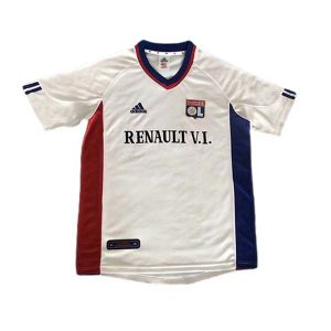 lyon retro renault drakt hjemme 2001-2002
