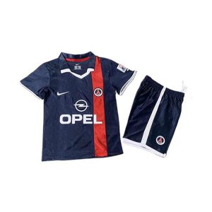 psg barn retro drakt hjemme 2001-2002