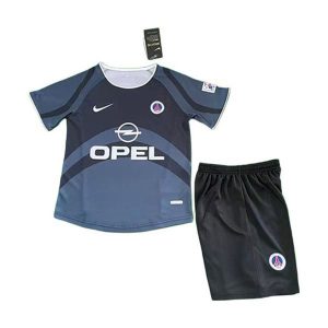 psg barn retro drakt tredje 2001-2002