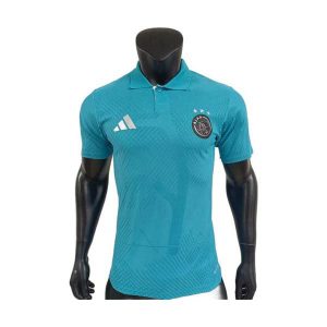 polo ajax lys bla spillerversjon 2025-2026