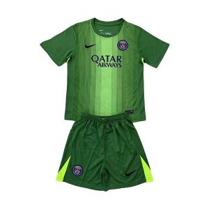 psg barn keeper drakt sett gronn 2025-2026