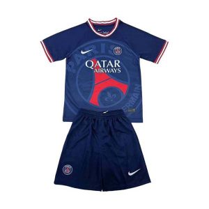 psg barn spesialutgave drakt sett mork bla 2025-2026