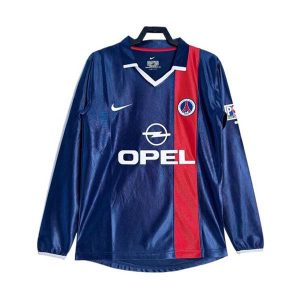 psg retro langermet drakt hjemme 2001-2002