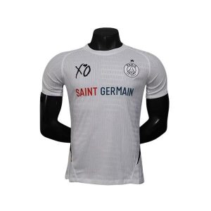 psg drakt spesialutgave spillerversjon hvit xo 2025-2026