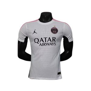 psg drakt spesialutgave spillerversjon hvit rosa 2025-2026