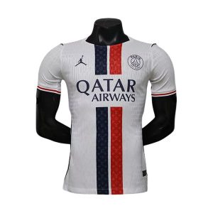 psg drakt spesialutgave spillerversjon hvit bla rod 2026-2027