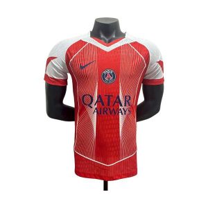 psg drakt spesialutgave spillerversjon rod hvit 2025-2026