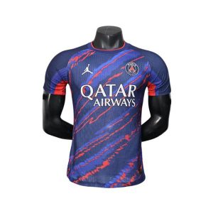 psg drakt spesialutgave spillerversjon bla rod 2025-2026
