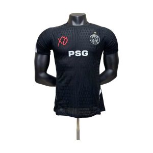 psg drakt spesialutgave spillerversjon svart hvit 2025-2026