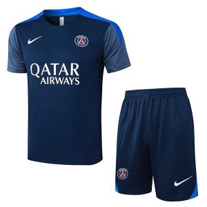 psg drakt trenings sett mork bla 2025-2026