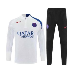 psg drakt trenings sett hvit svart bla 2025-2026