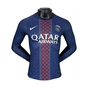 psg drakt 2025-2026 hjemme spillerversjon langermet