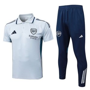 trenings arsenal lys gra 2025-2026 polo sett