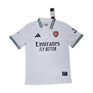 polo arsenal hvit 2025-2026
