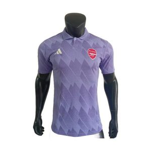 polo arsenal kamuflasje lilla spillerversjon 2025-2026