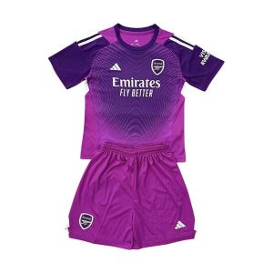 arsenal barn keeper drakt sett lilla 2025-2026