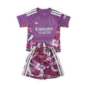 arsenal barn keeper drakt sett lilla 2026-2027