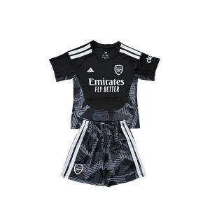 arsenal barn keeper drakt sett svart 2026-2027