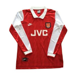 arsenal retro jvc langermet drakt hjemme 1994
