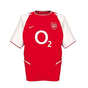 arsenal retro O2 drakt hjemme 2002-2003