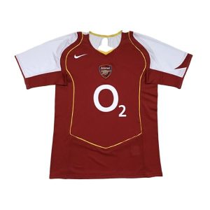 arsenal retro O2 drakt hjemme 2004-2005