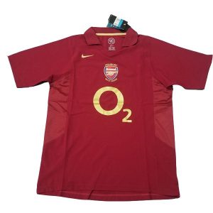 arsenal retro O2 drakt hjemme 2005-2006