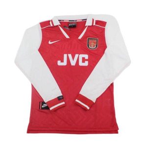 arsenal retro hjemme drakt langermet 1996-1998