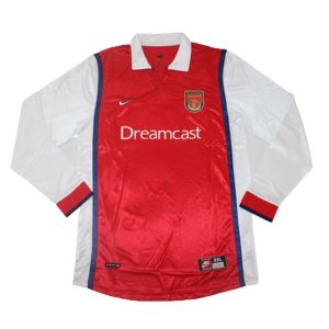 arsenal retro langermet drakt hjemme 1999-2000
