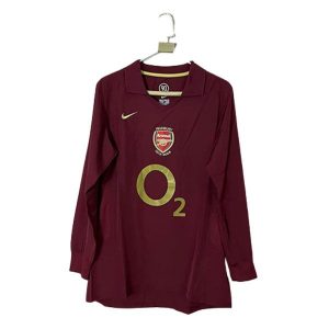 arsenal retro langermet drakt hjemme 2005-2006